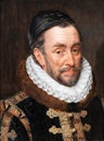 Portrait of Willem I, Prince of Orange, 1579 painting by Adriaen Thomasz Key Royalty Free Stock Photo